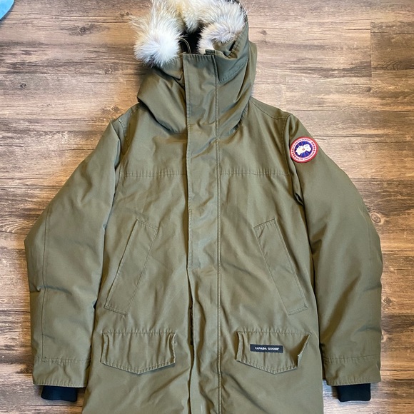 SOLD Canada Goose Langford Parka in Military Green- Small - Picture 1 of 10